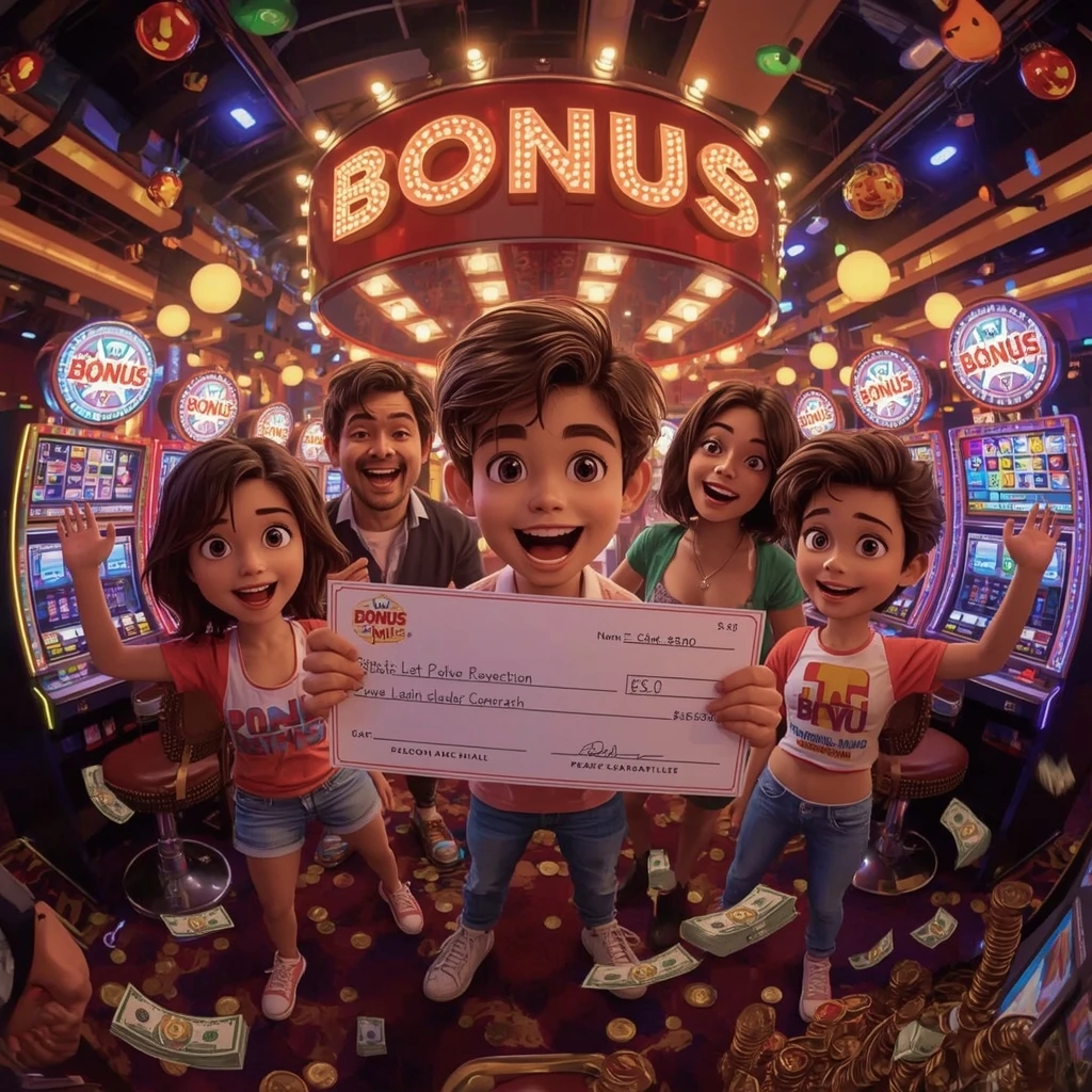 man holding a bonus at JOO CASINO